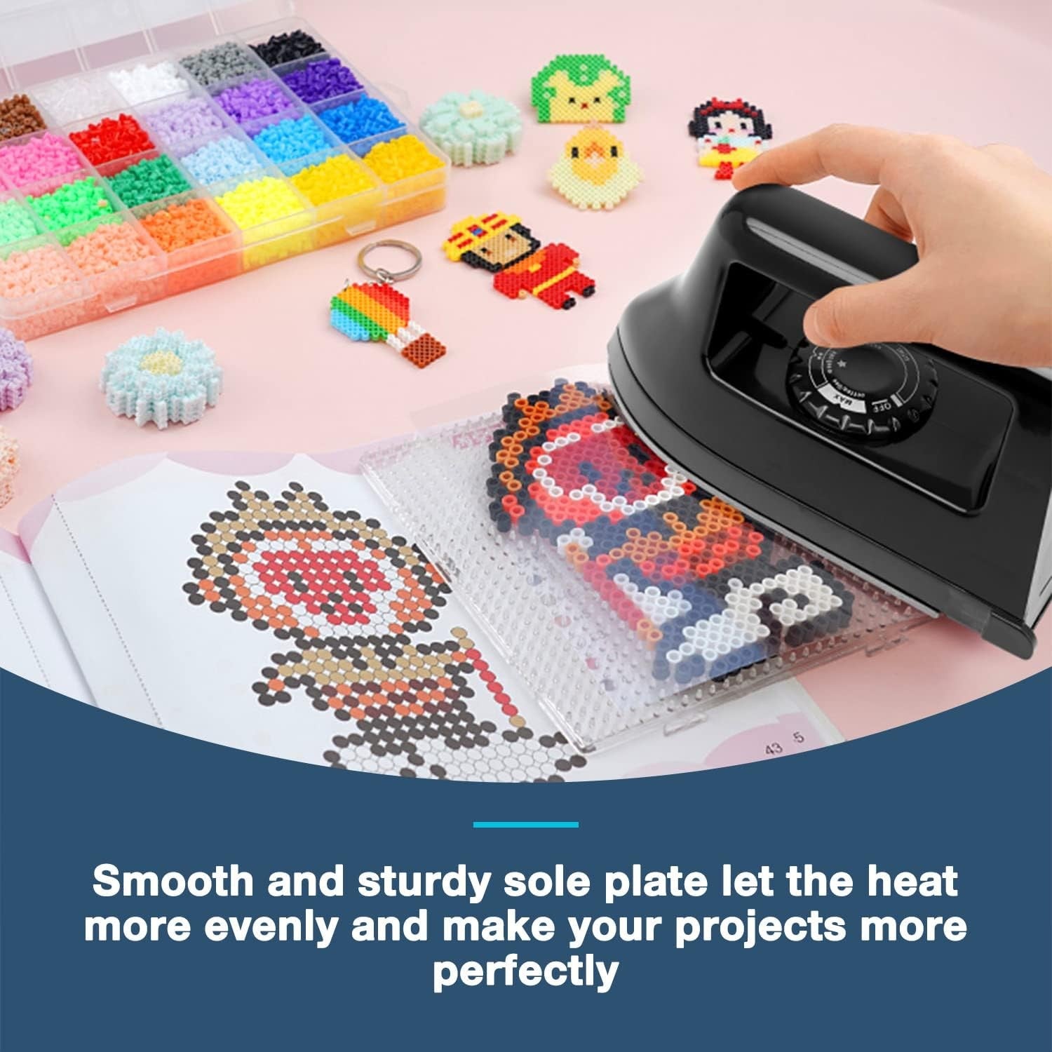 Mini Heat Press Iron Portable Craft Transfer Machine for Vinyl