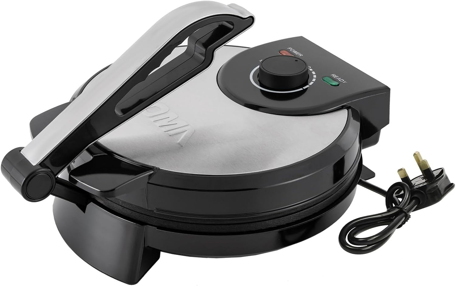 Electric Pancake Maker 1200W Double-Sided Non-Stick Press Flatbread Grill