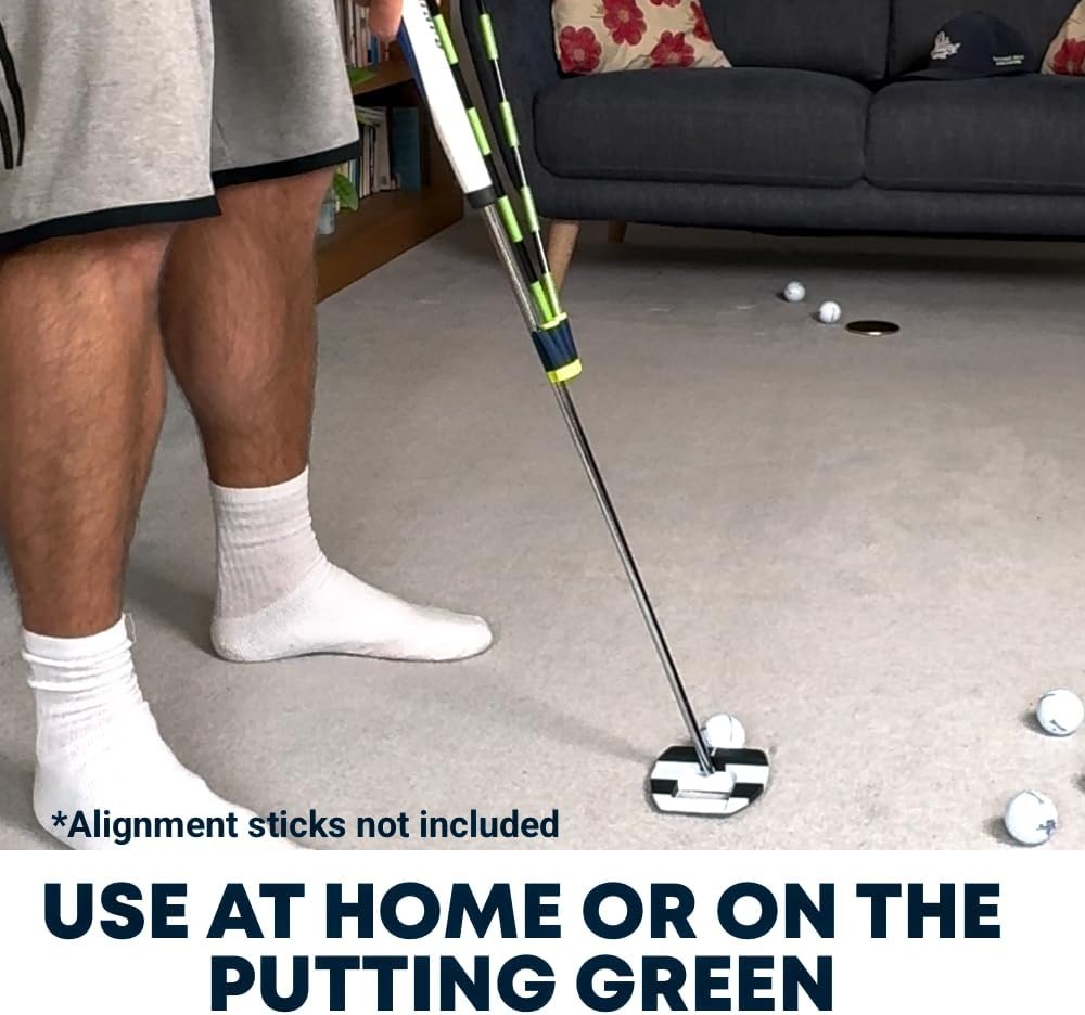 Golf Putting Training Aid Alignment Guide Stroke Trainer