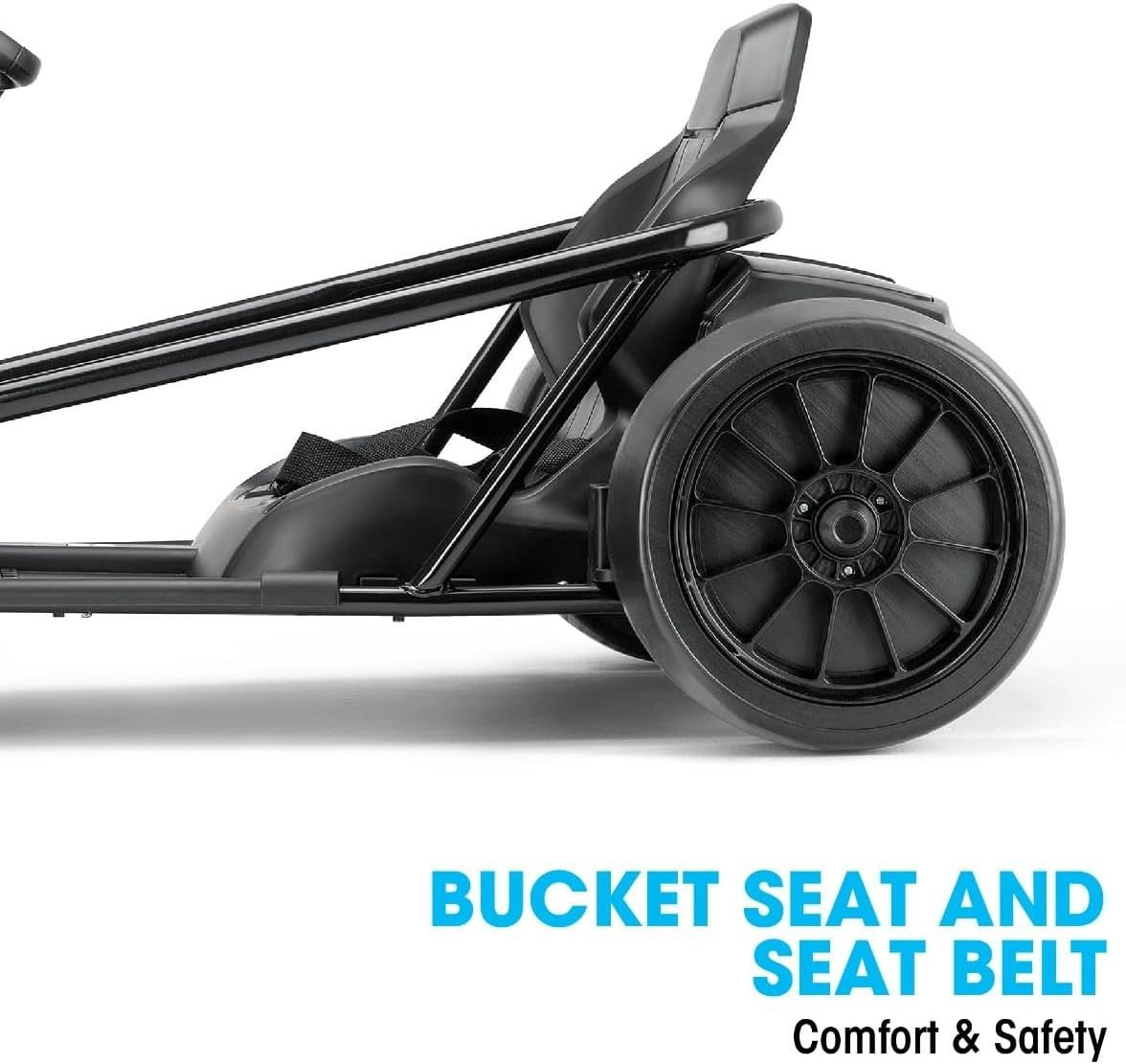 Electric Go Kart Kids Ride On Drift Racer 24V 16kmh Seat Belt 70kg