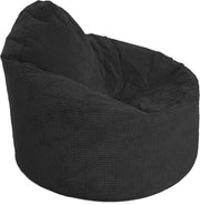 Corduroy Beanbag Chair Kids & Adults | Soft, Portable Lounger, Lightweight