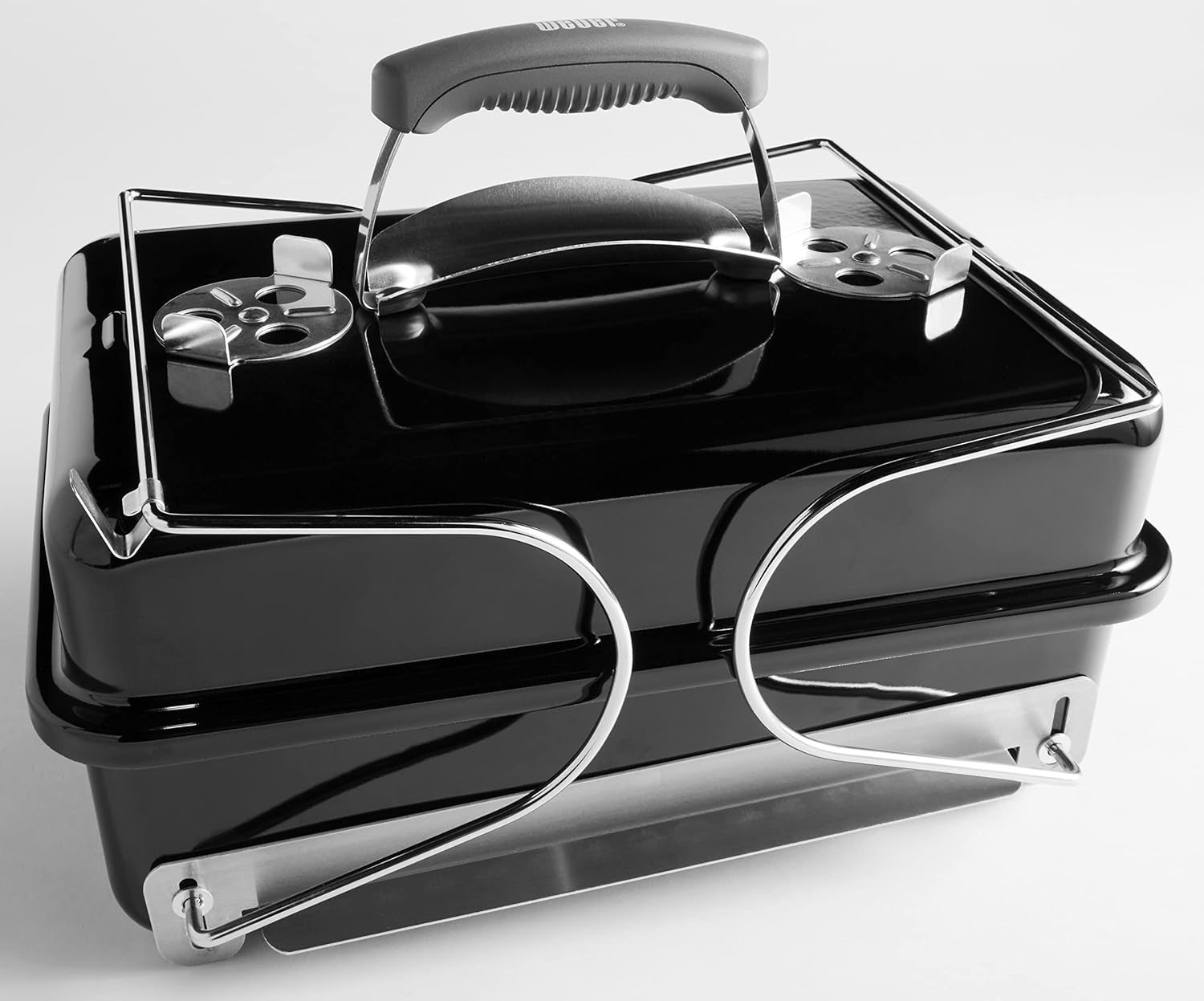 Portable Charcoal BBQ Grill with Folding Legs – Compact Alloy Steel