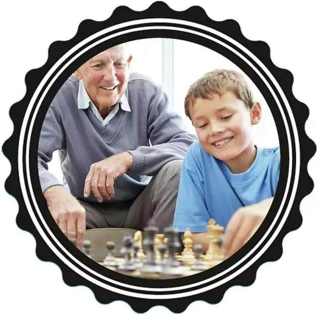 Luxury 10-in-1 Wooden Board Game Set with Chess, Checkers & Storage Drawers
