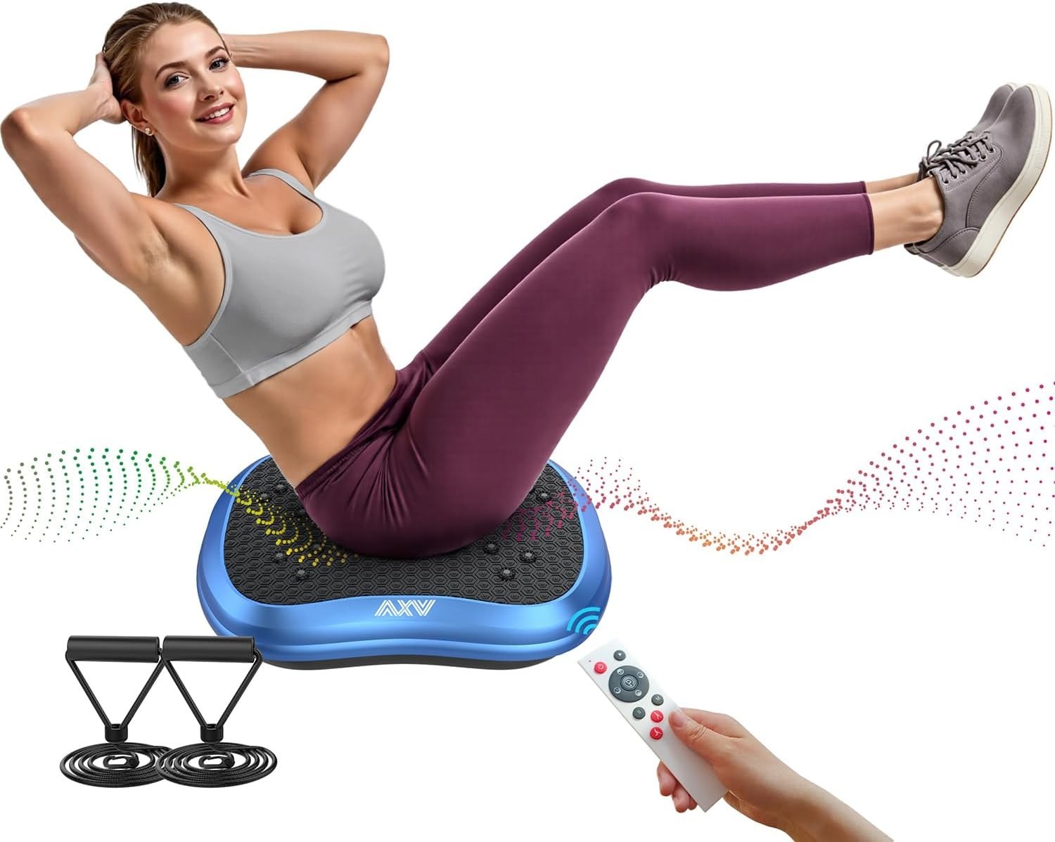 Whole Body Vibration Plate Fitness Platform Lymphatic Drainage