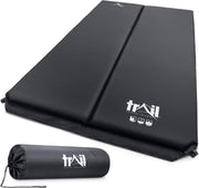 Double Self-Inflating Camping Mat | Thick 5cm Travel Sleeping Mattress