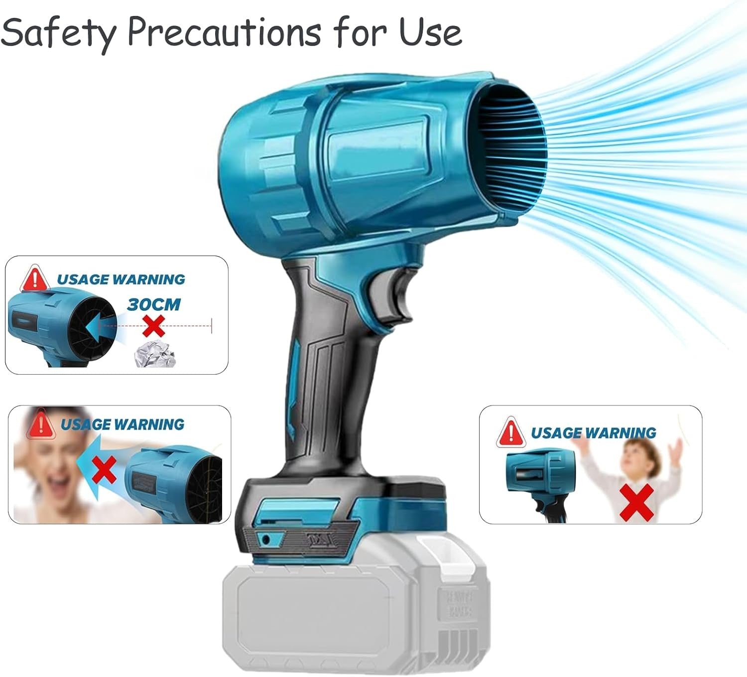 Cordless Leaf Blower 18V Brushless Variable Speed Handheld Dust Cleaner