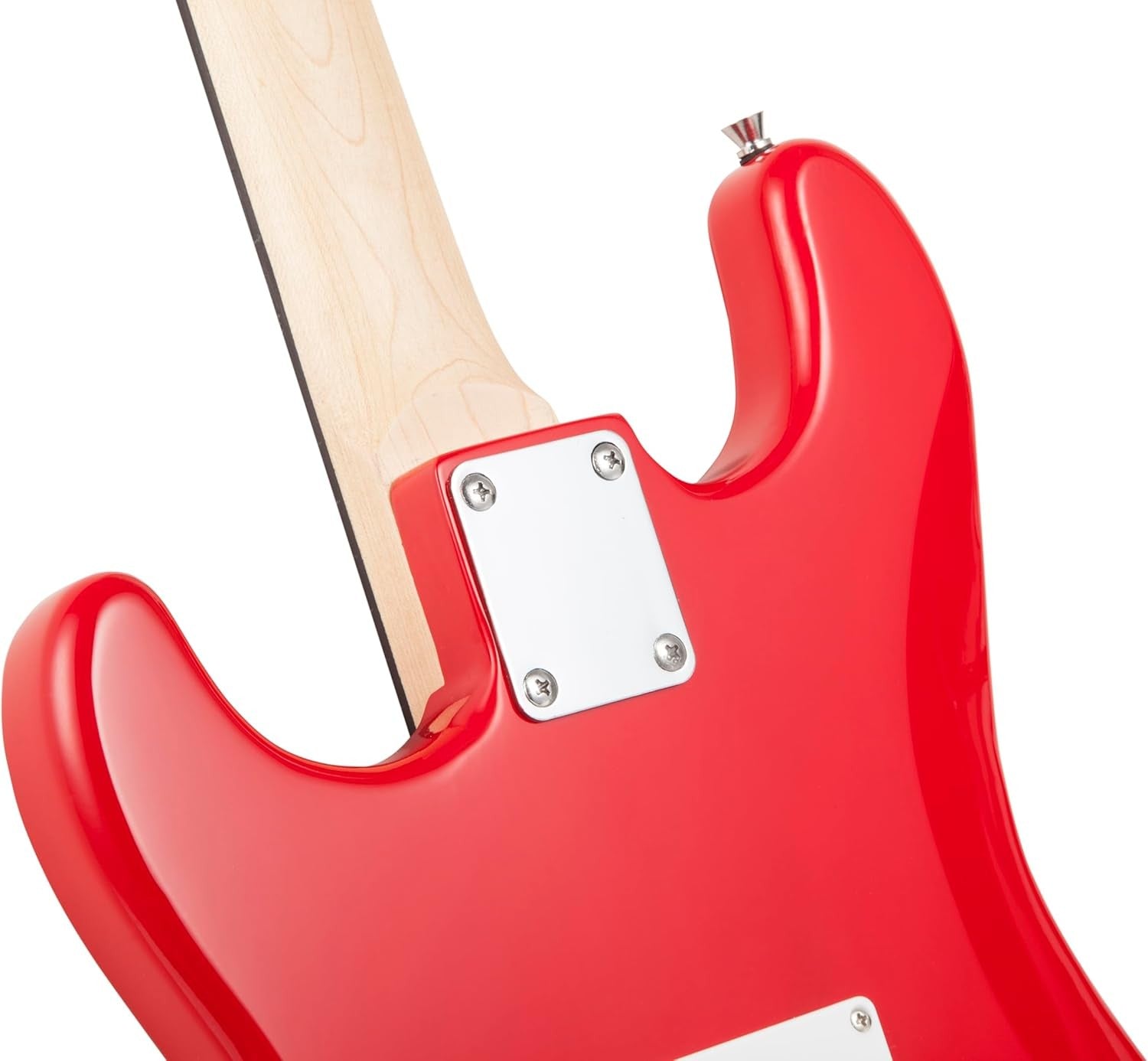 Electric Guitar Starter Kit with Amp Full Size Basswood Red Set