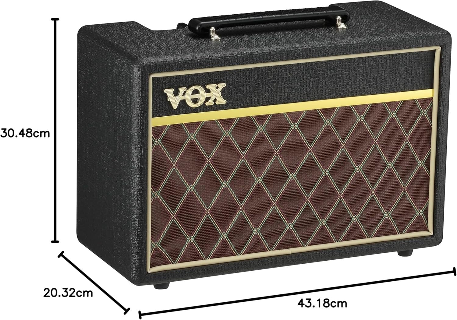 10W Electric Guitar Combo Amp Style Analog Clean Overdrive