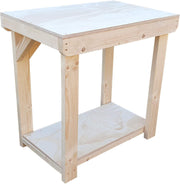 4ft Express Wooden Workbench – Heavy Duty Plywood Top DIY & Garage Table
