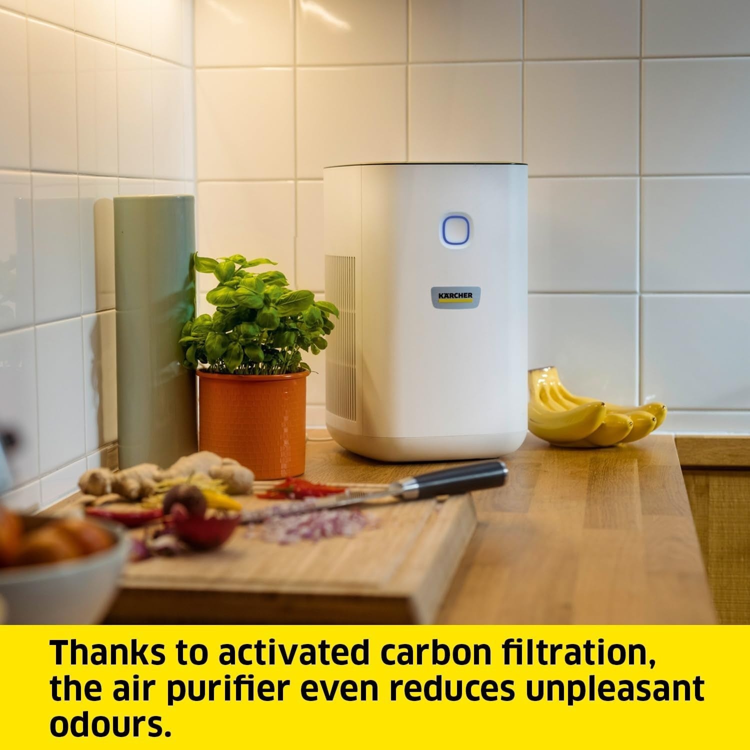 HEPA Air Purifier 220m³/h Small Room 20m² Auto Night Mode