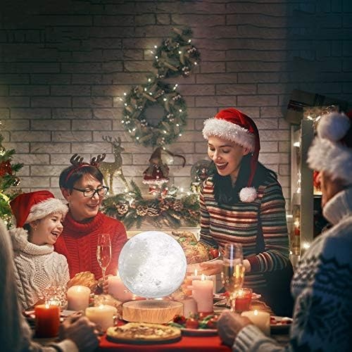 Floating Moon Lamp 16 Color Magnetic Levitating LED Light