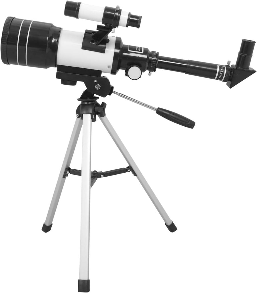 70mm Refractor Telescope with Tripod – High-Res Moon Beginner Set
