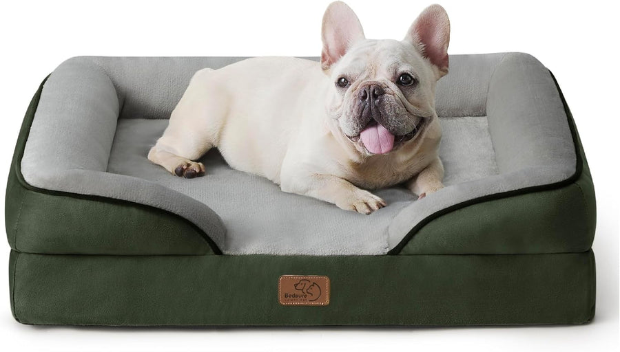 Medium Orthopedic Dog Bed Waterproof Washable Sofa 71x58x16cm
