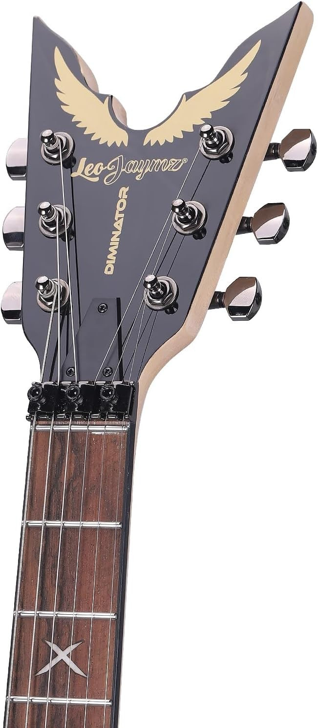 24 Fret Electric Guitar Mahogany Body Dual Humbucker Tremolo