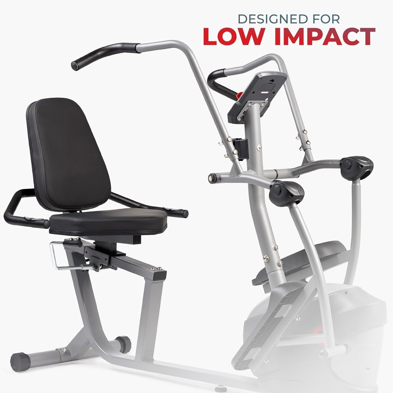 Elliptical Bike Magnetic Bluetooth LCD Heart Rate Full Body Home Fitness