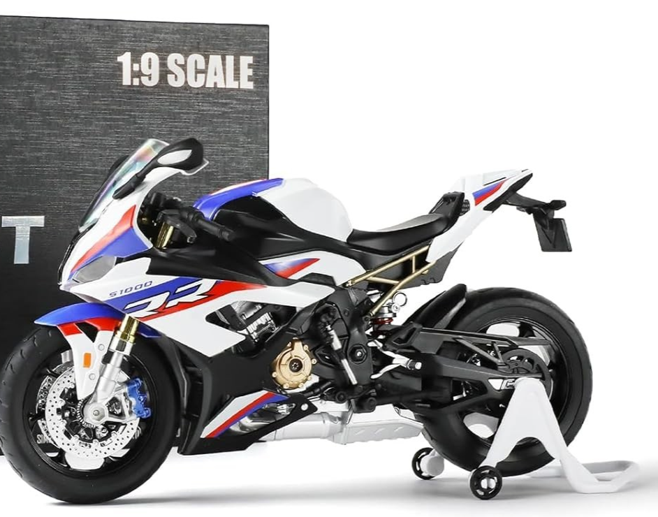 1:9 Diecast Mini Motorcycle Model - Realistic Alloy Build, Perfect Gift