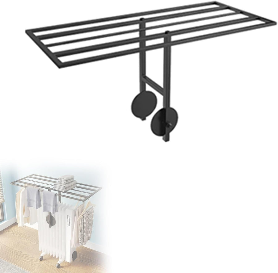 Adjustable Indoor Clothes Drying Rack for Radiators | Heavy-Duty, Large