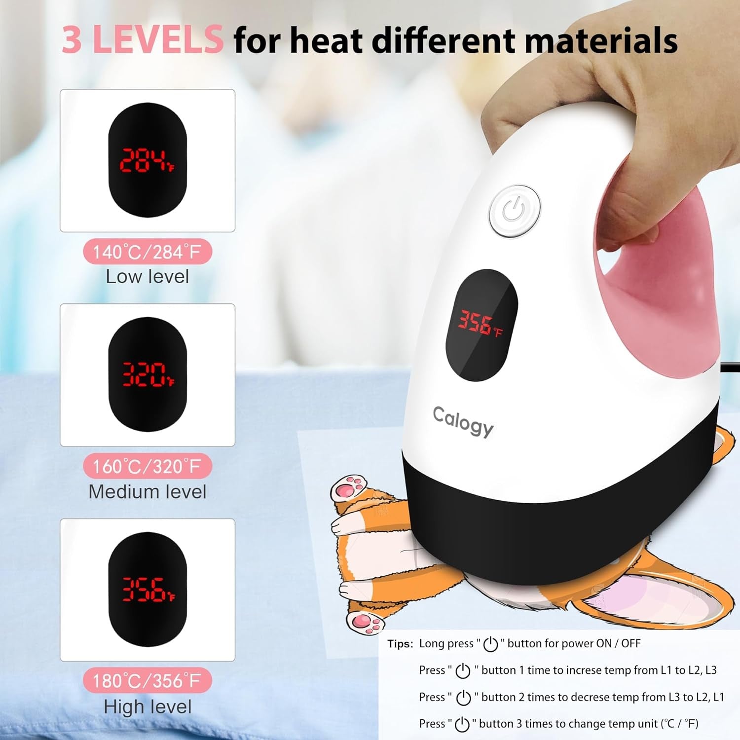 Mini Heat Press Machine Heat Transfer Tool for T Shirts Hats Crafts