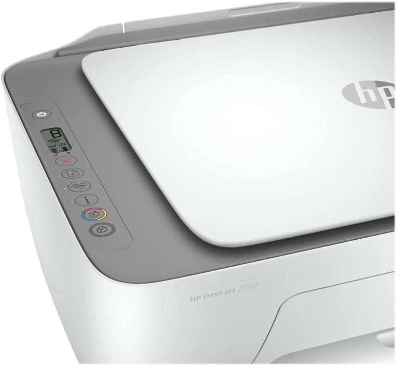 Wireless All-in-One Home Office Printer White | Fast Colour Print Copy Scan