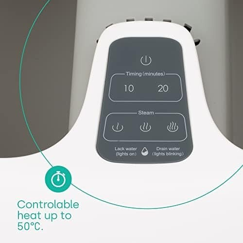 Shiatsu Steam Foot Spa Massager Aromatherapy Relaxing Heat Timer Home Spa