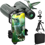 14x45 HD Binoculars with Phone Adapter Tripod Waterproof Fogproof Outdoor Travel