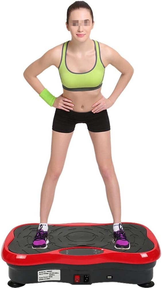 Portable Vibration Plate Massager Bluetooth Home Fitness Trainer 264lb