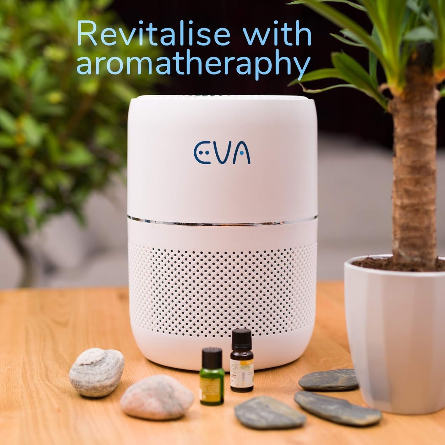Ultra Quiet HEPA Air Purifier 16dB Large Room 36m² Allergy Odour