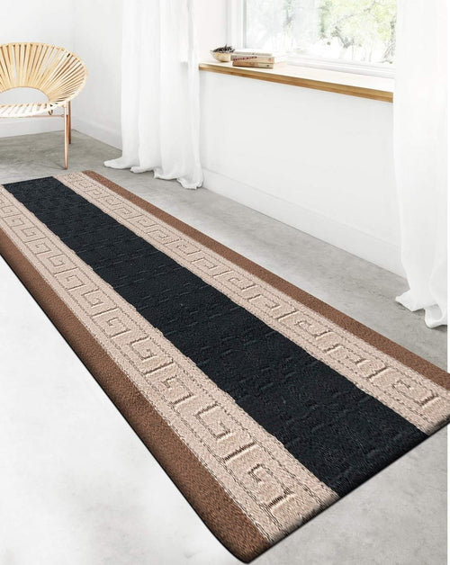 Non Slip Hallway Runner Rug 80x300cm Waterproof Heavy Duty Long Floor Mat