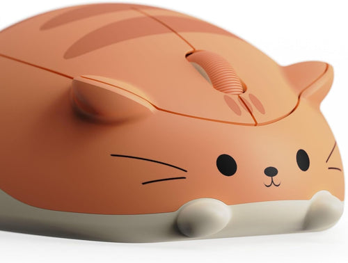 Cute Cat Wireless Mouse 3200 DPI Bluetooth 2.4G Silent Click