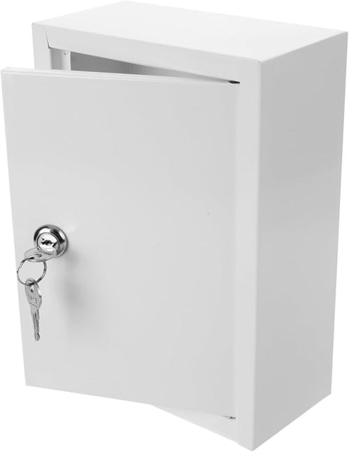 Lockable Wall Mounted Mailbox for Porch – Secure Milk Bottle & Package Storage