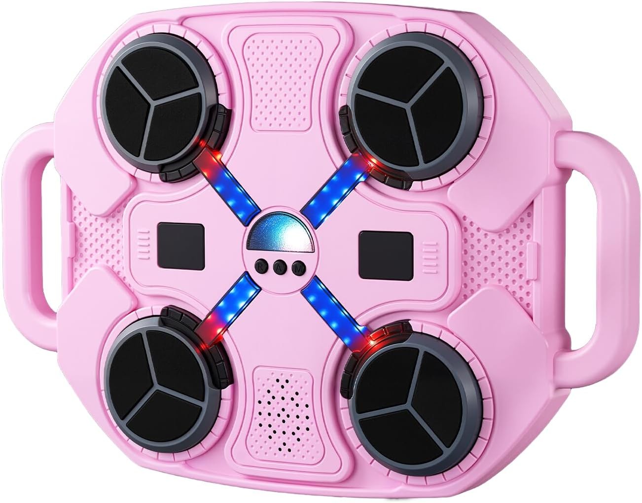 Music Boxing Machine LED Punch Pad Bluetooth Wall Mounted Kids Home Fitness