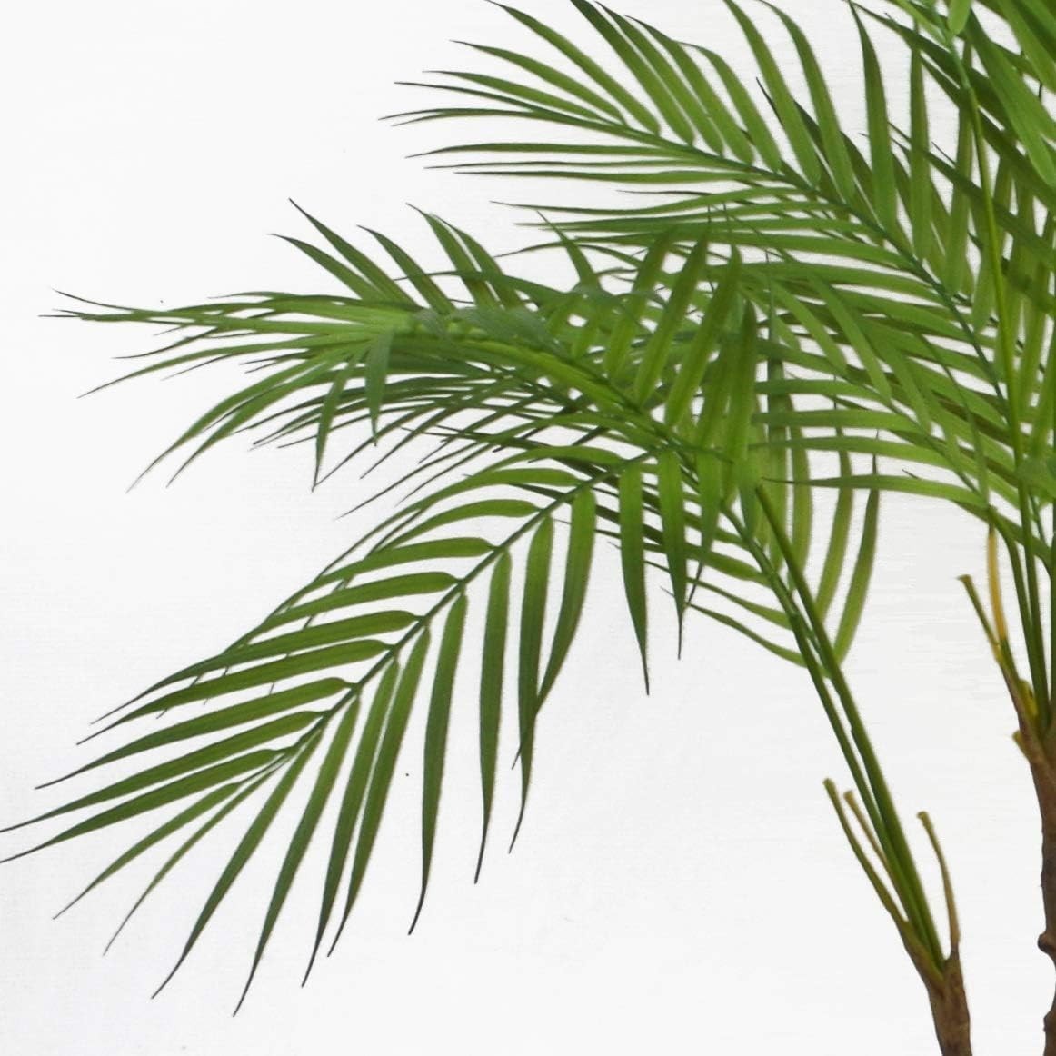 90cm Artificial Palm Tree in Weighted Pot Green Realistic Mixed Tropical Decor