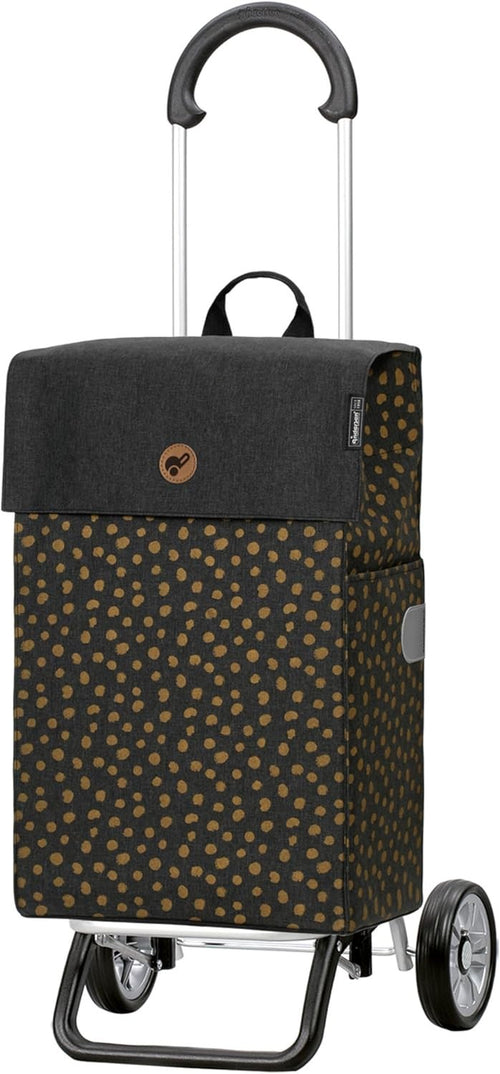 Luxury Shopping Trolley 47L Lightweight Aluminium Frame Removable Wheels