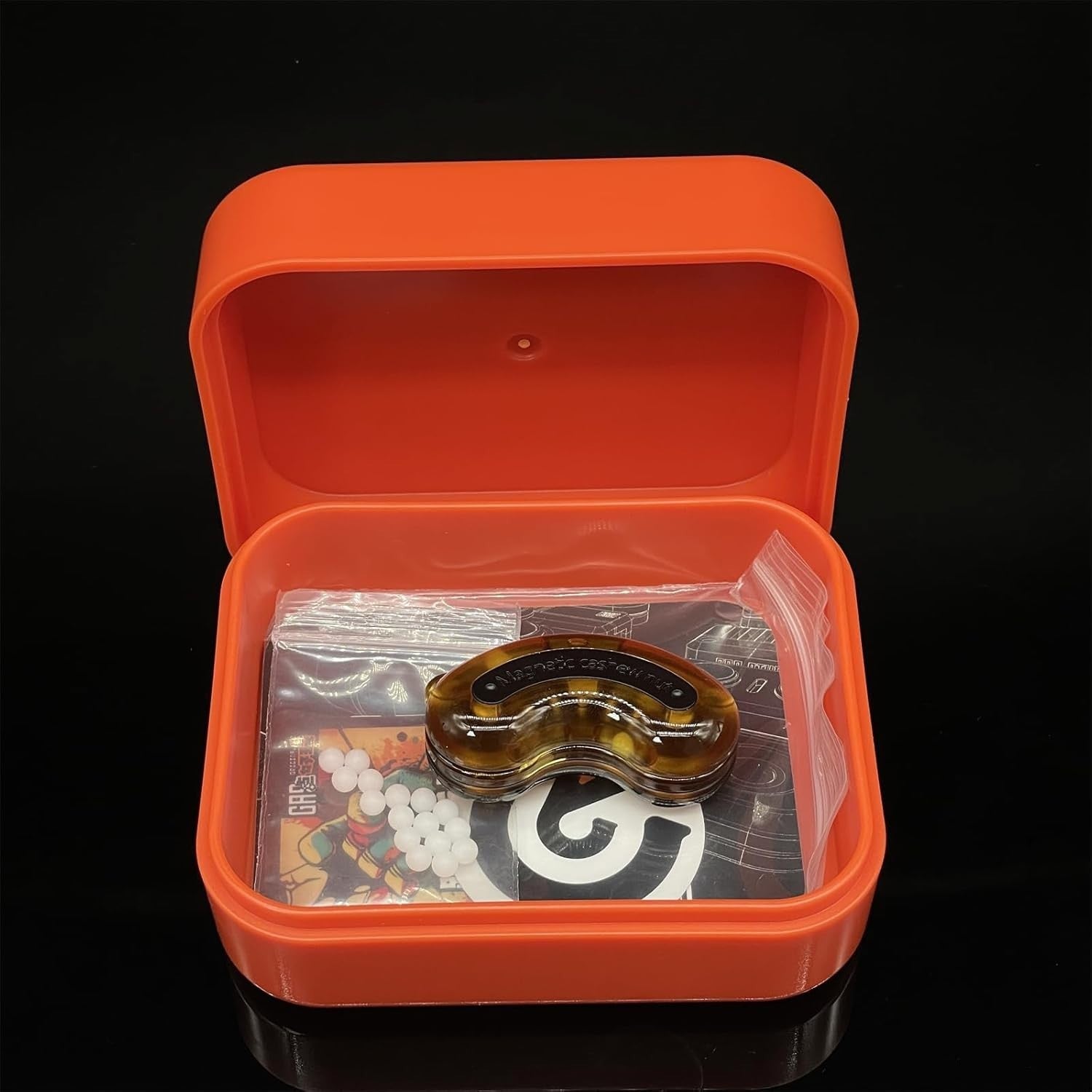 Magnetic Cashew Fidget Slider PC EDC Stress Relief ADHD Toy