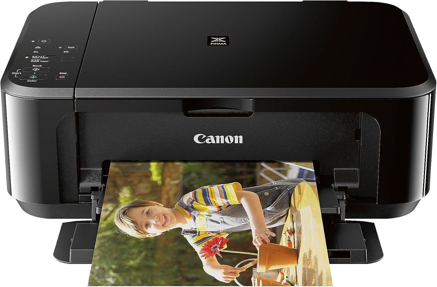 Wireless All-in-One Printer | Compact, Duplex, Mobile Printing, Black