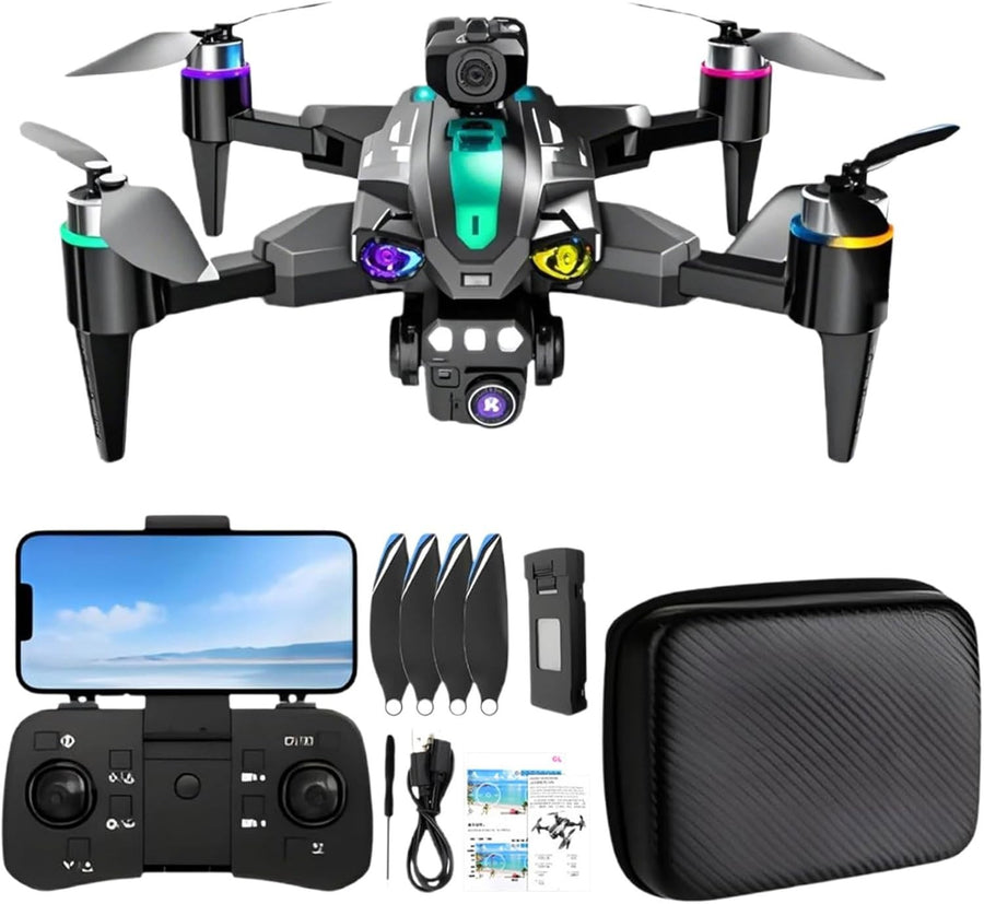 4K Dual Camera Foldable Drone Brushless Motor Obstacle Avoidance Quadcopter