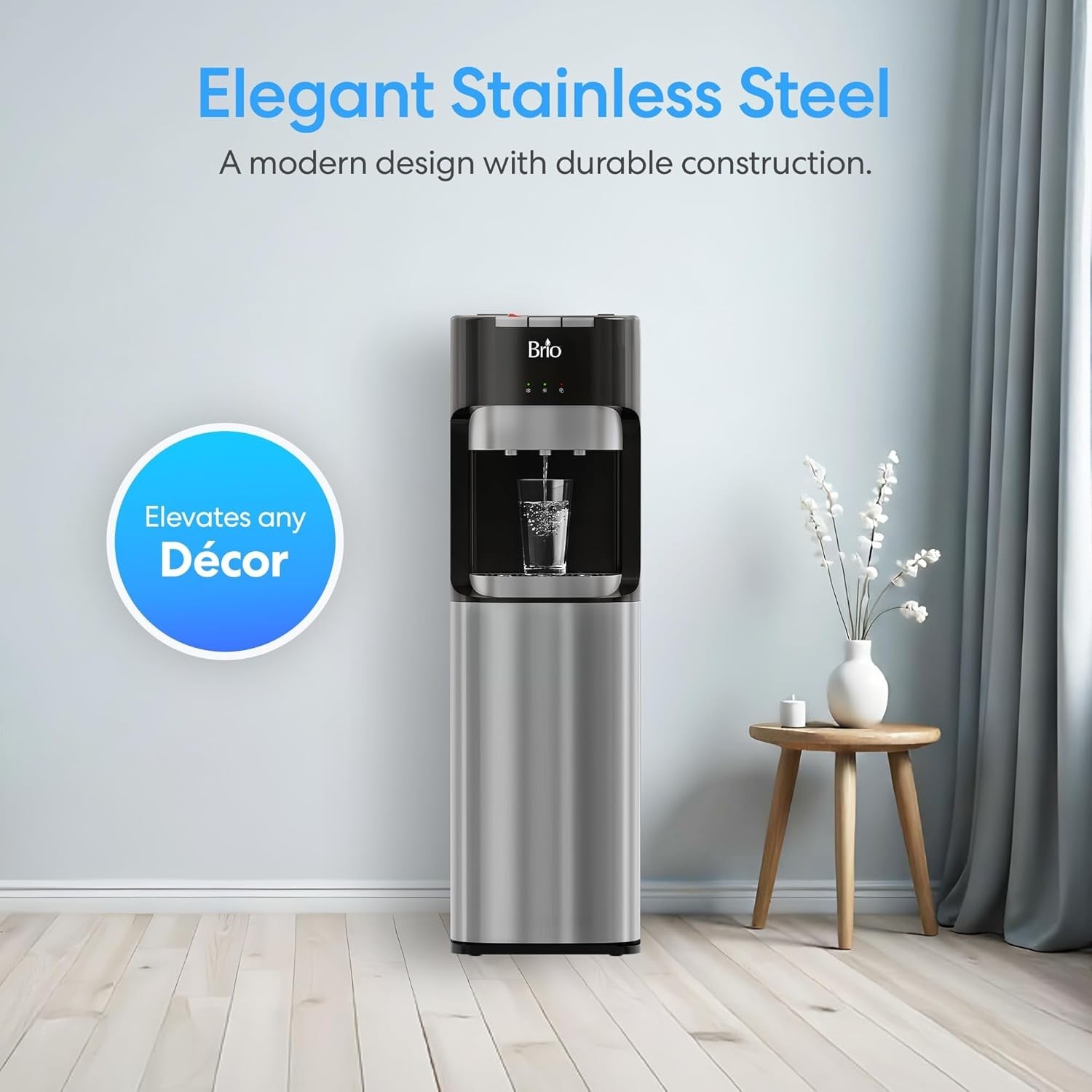 Bottom Loading Water Dispenser Hot Cold Cool Floor Standing