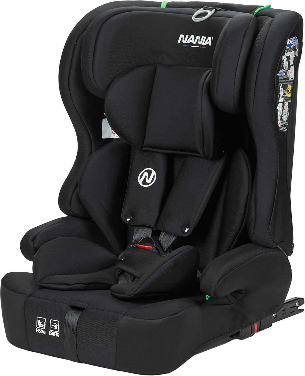 ISOFIX Child Car Seat i-Size Group 1/2/3 76–150cm 5-Point Harness