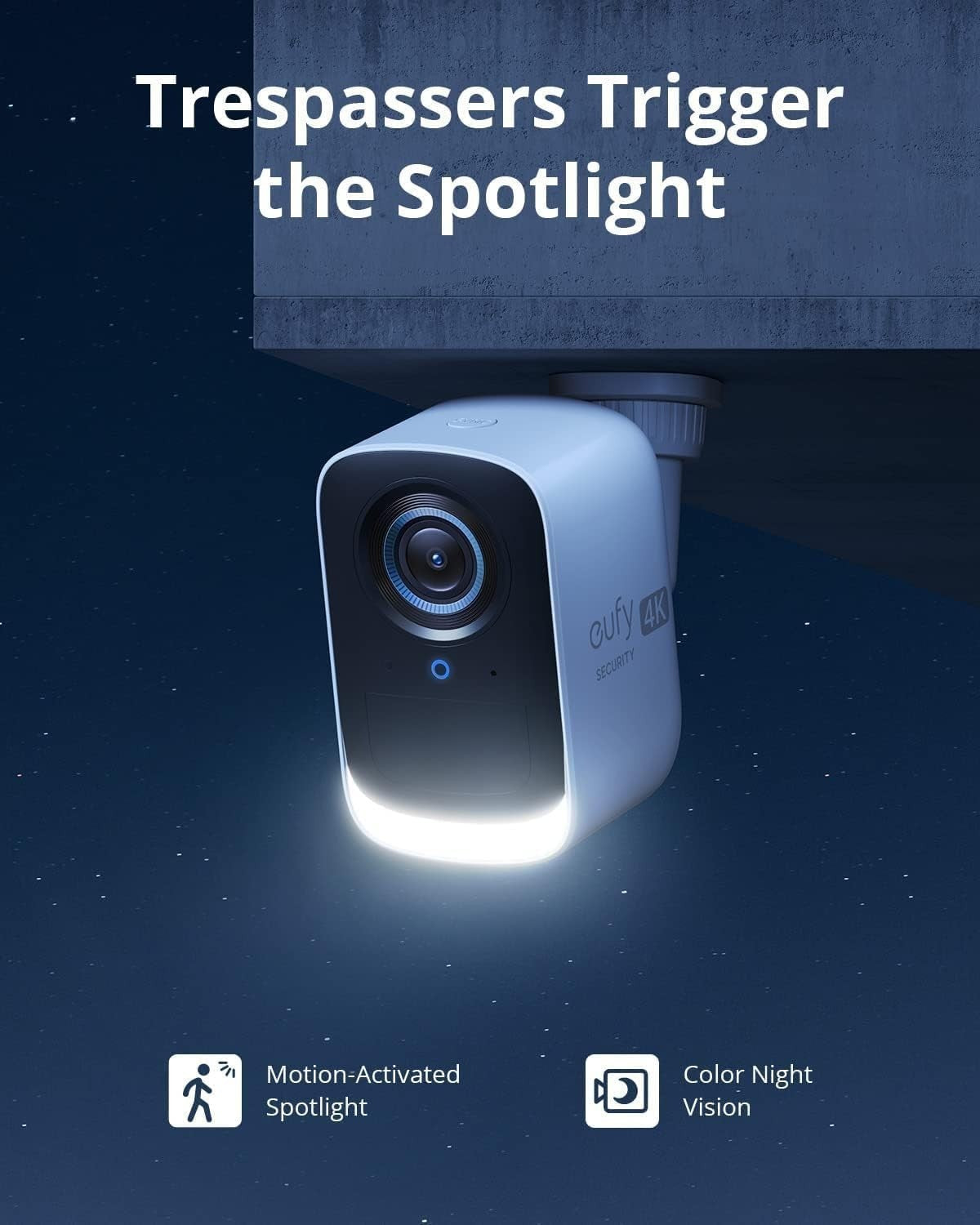 4K Wireless Security Camera System 2 Cam Kit AI Face Recognition