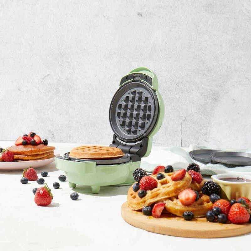 3-in-1 Waffle Doughnut Pancake Maker | Non-Stick, Fast Heat, UK Plug, Giles