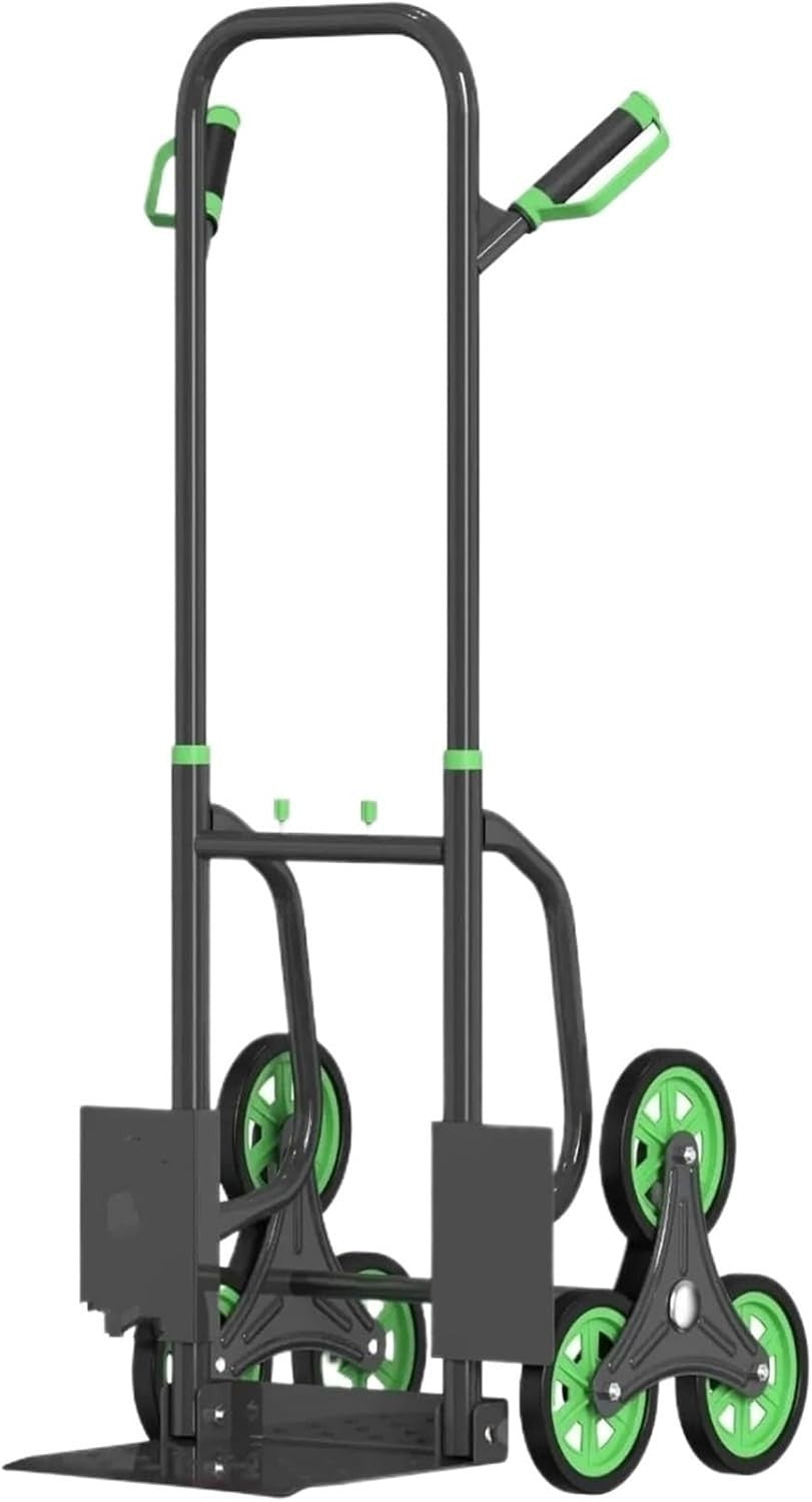 Heavy Duty Stair Climbing Hand Truck 330lb Folding 6 Wheel Dolly