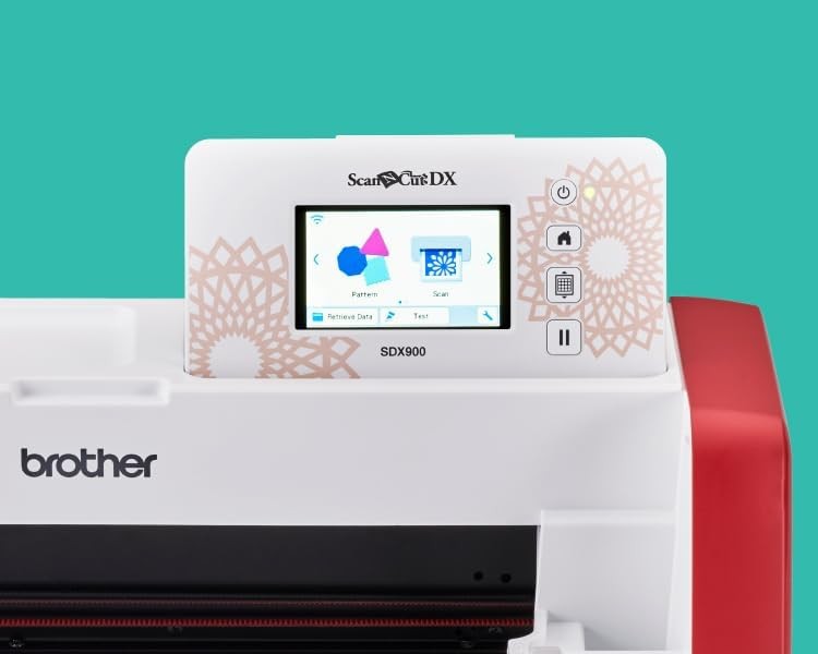 Electronic Cutting Machine with Built-In Scanner Craft Vinyl Paper Cutter