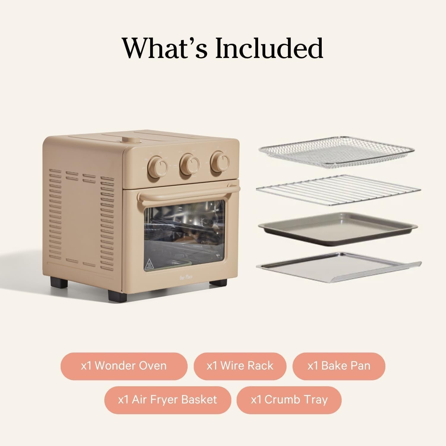 6-in-1 Air Fryer Toaster Oven Steam Infusion Fast Preheat Compact 12L Oven