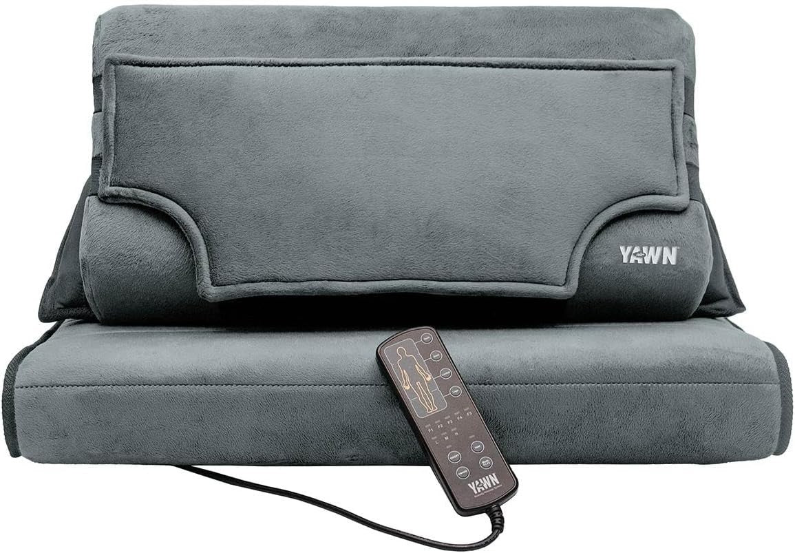 3-in-1 Electric Massage Mattress Heat Pad with Shiatsu & Vibration Therapy