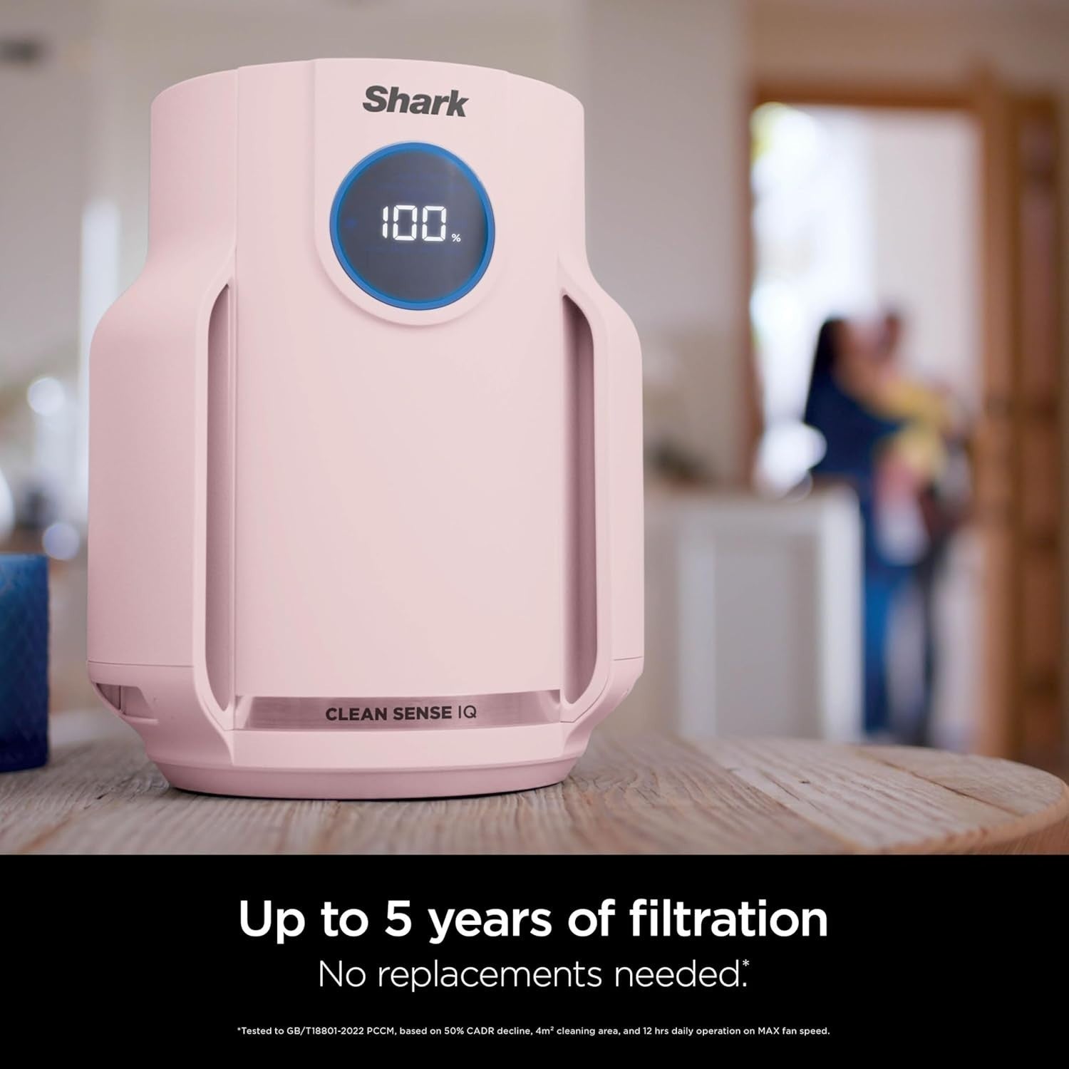 Compact HEPA Air Purifier 23m² Quiet Auto Sensor 5-Year Filter Allergy