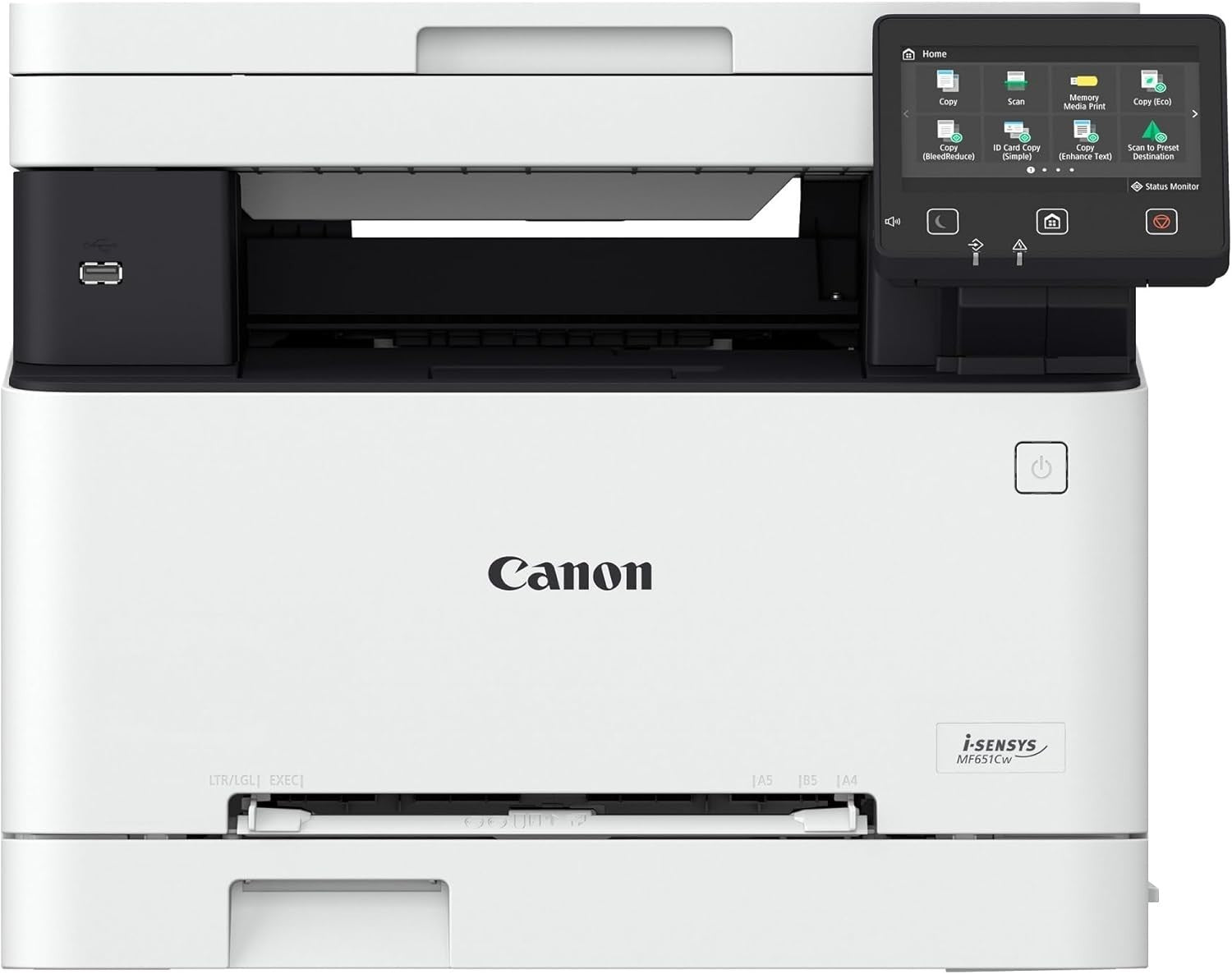 A4 Colour Laser Multifunction Printer Touchscreen Wi-Fi USB
