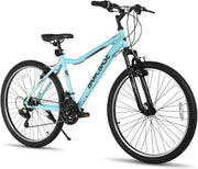 26" MTB Bike 21-Speed Adult Mountain Bicycle V-Brakes Suspension Frame