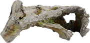 Aquarium Weathered Wood Cave Ornament 287mm Resin Swim-Through Fish Hide Decor