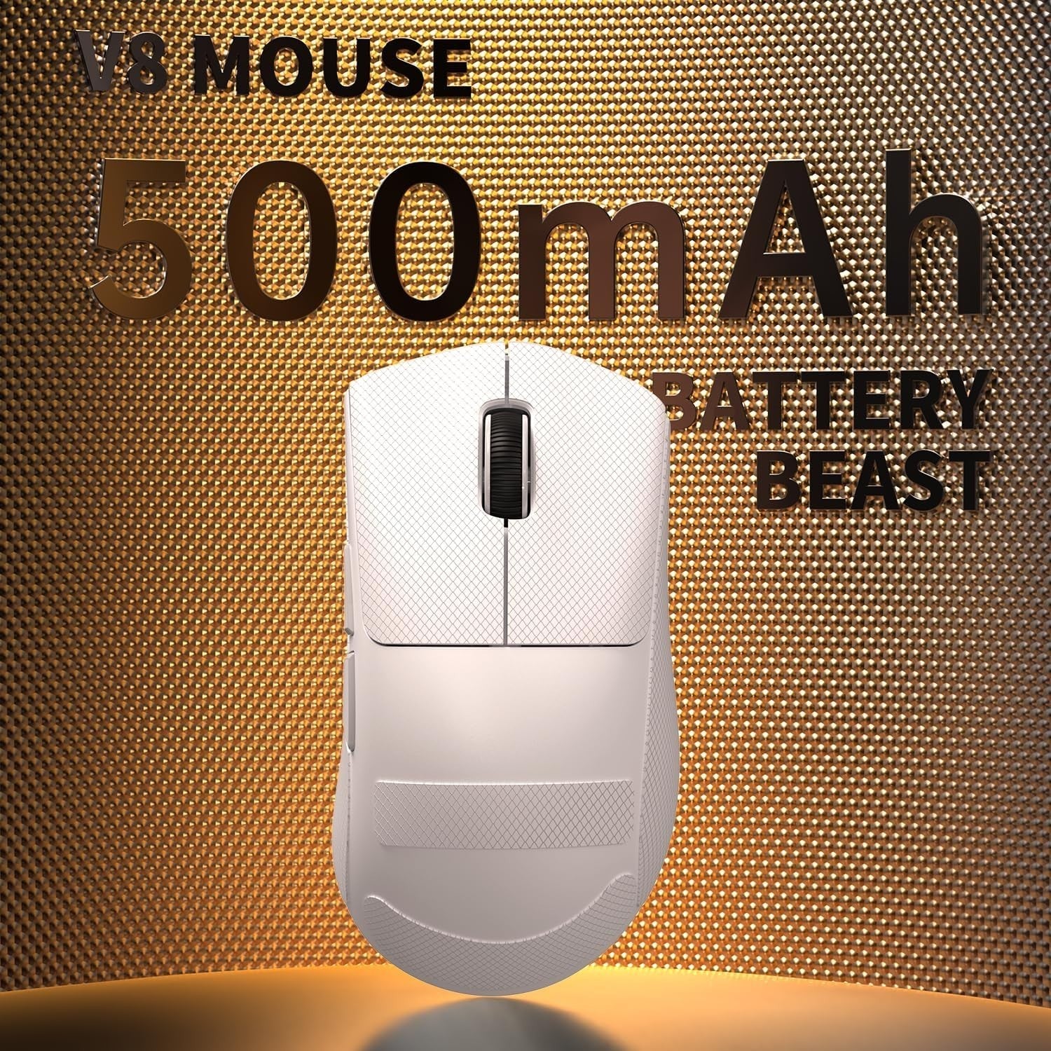 8K Wireless Gaming Mouse 59g Ultra-Light Tri-Mode Pro