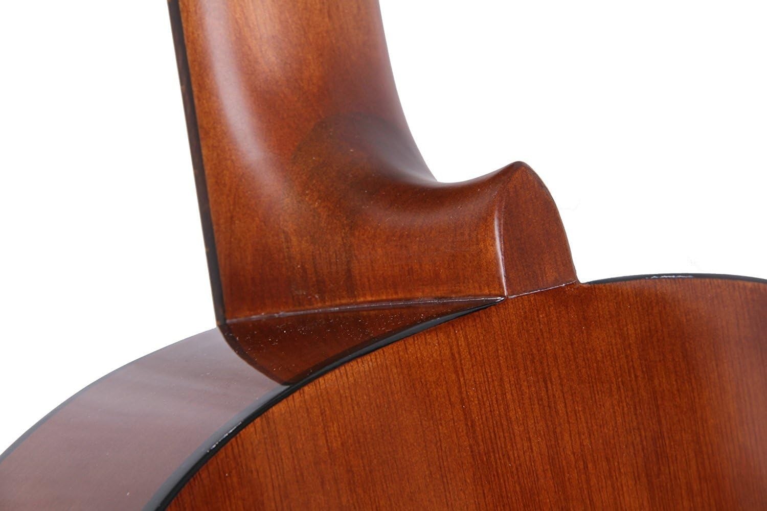 3/4 Size Classical Guitar for Learners Nylon String Natural Finish